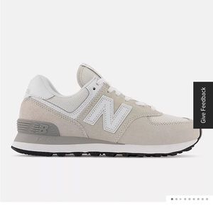 New Balance 574 - Nimbus Cloud/White